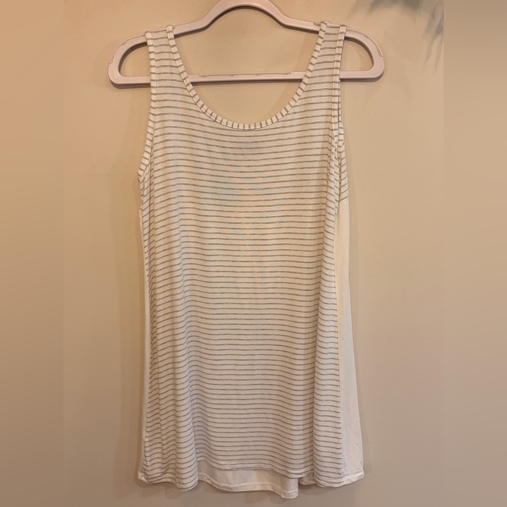 MIIK Striped  w/ Pleated Back Dress/Tunic